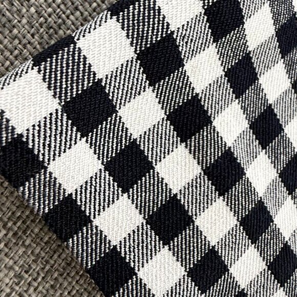 GAP Signature Skinny Ankle Pants Navy & White Plaid Size 8 Mid Rise Viscose Blen - Picture 8 of 15